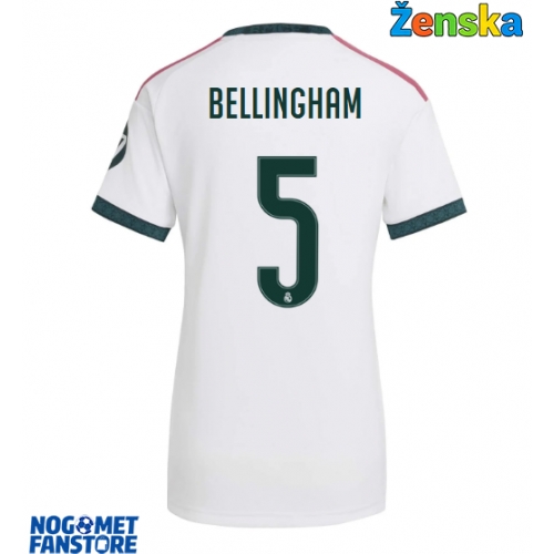 Real Madrid Jude Bellingham #5 Domaci Dres za Ženska 2026-27 Kratak Rukav